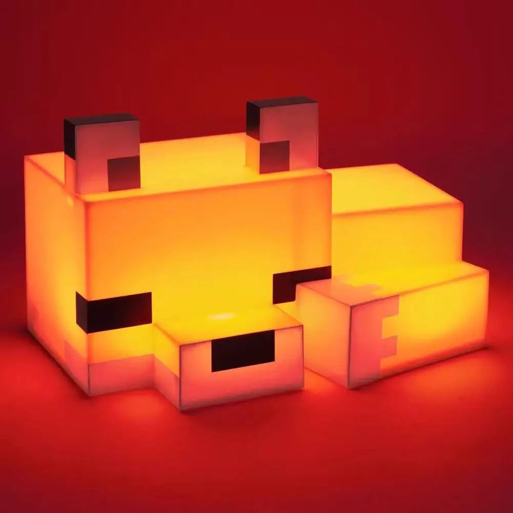 Cute Fox Night Light Soft Orange Glow