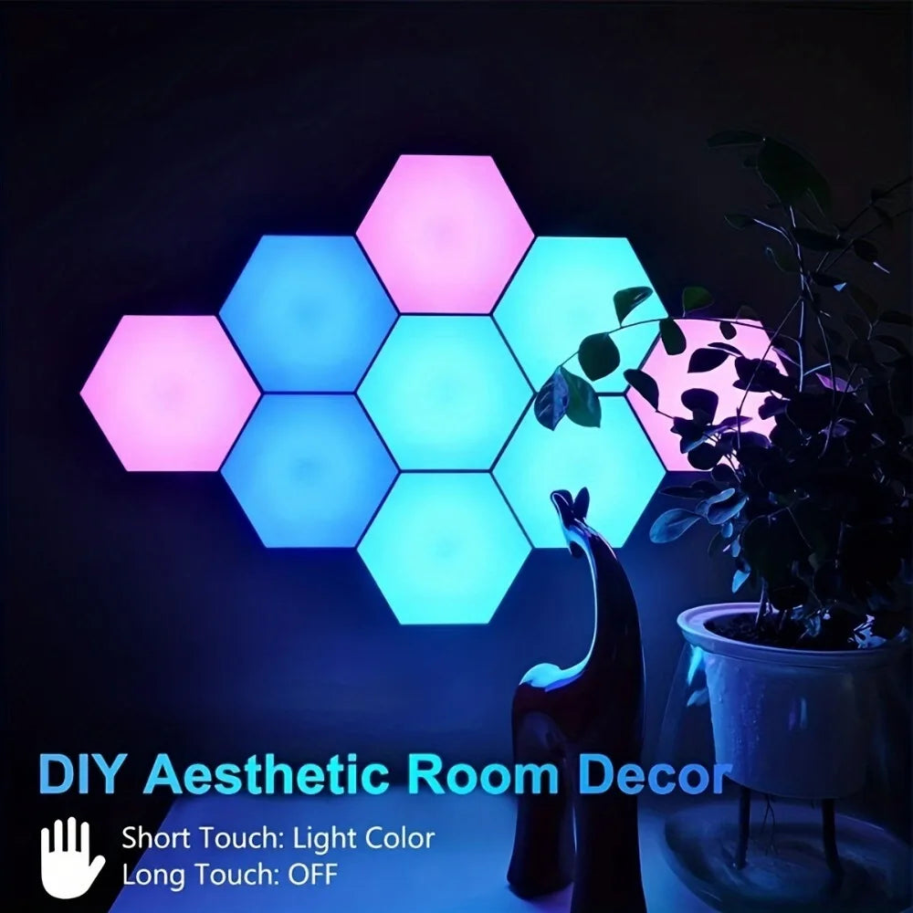 1pc Touch Sensitive Night RGB Lighting,Night Light Bedroom