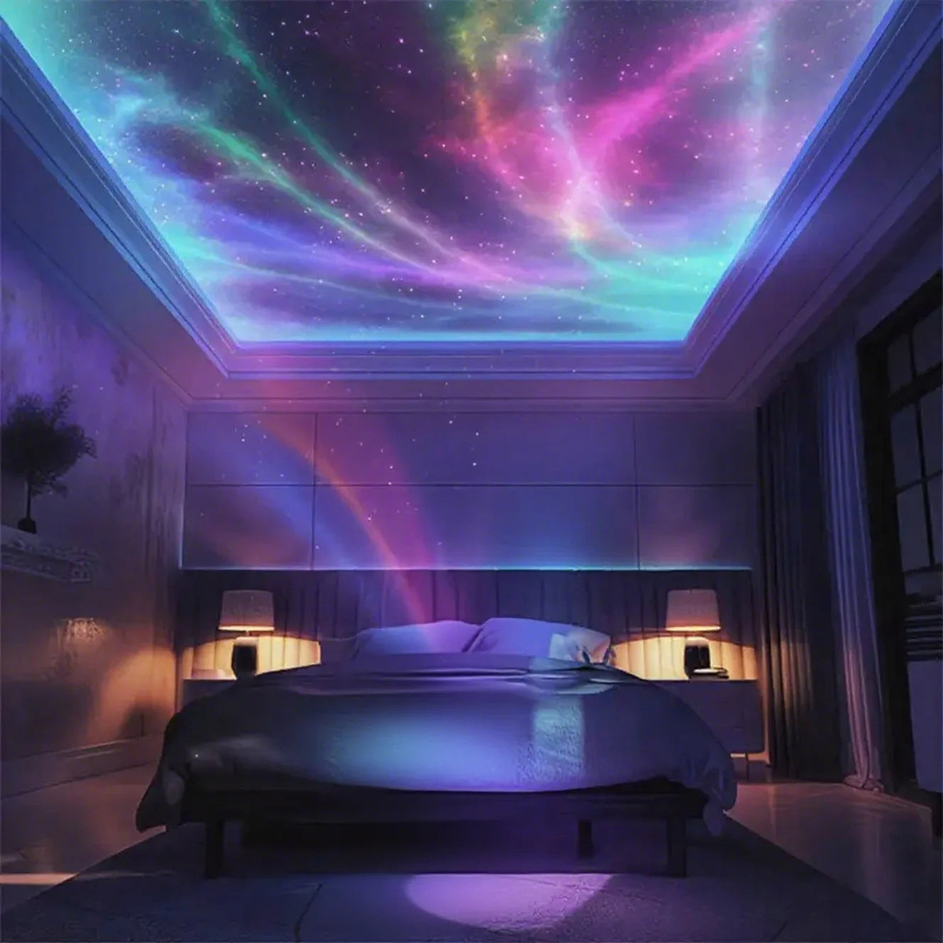 LED Galaxy Sky Projector